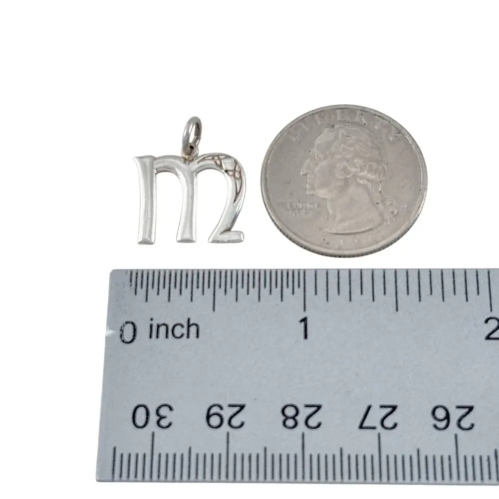 Vintage Sterling Silver 925 [Stone / Design / Motif] Pendant